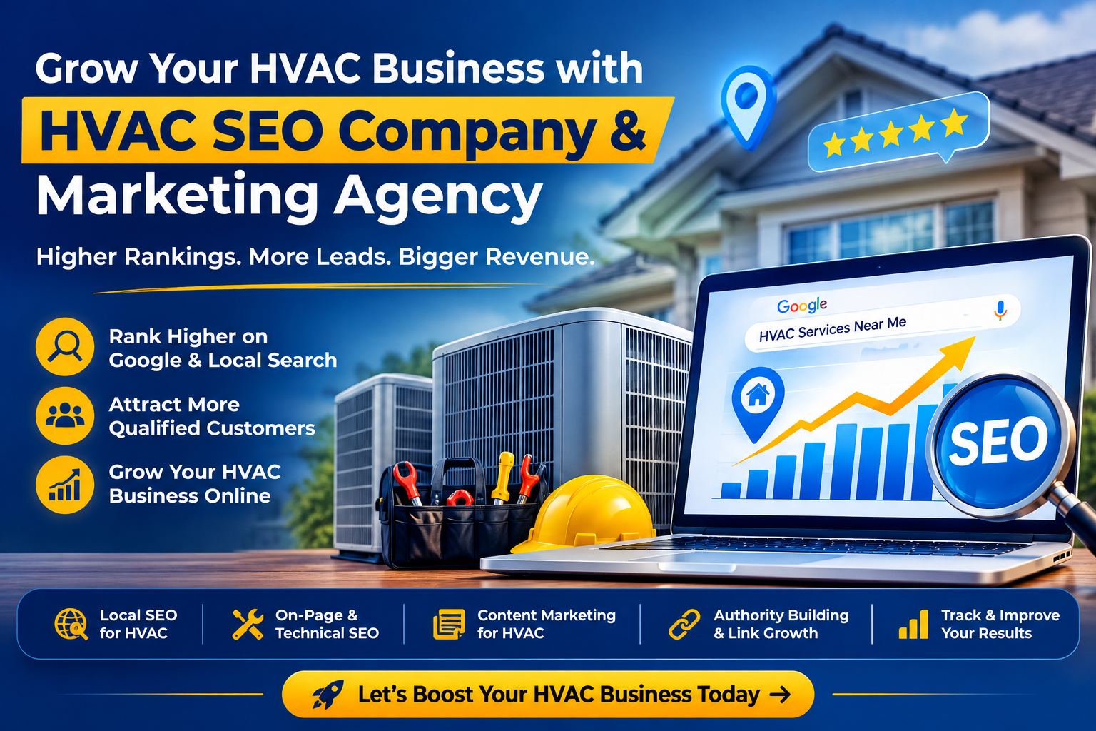 HVAC SEO Company & Marketing Agency