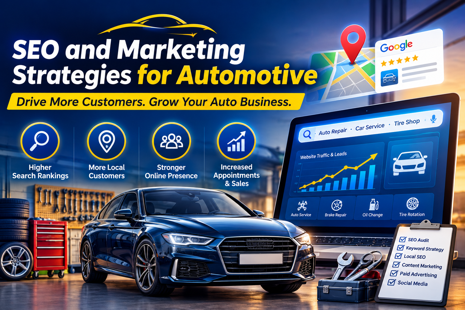 SEO and marketing strategies for automotive