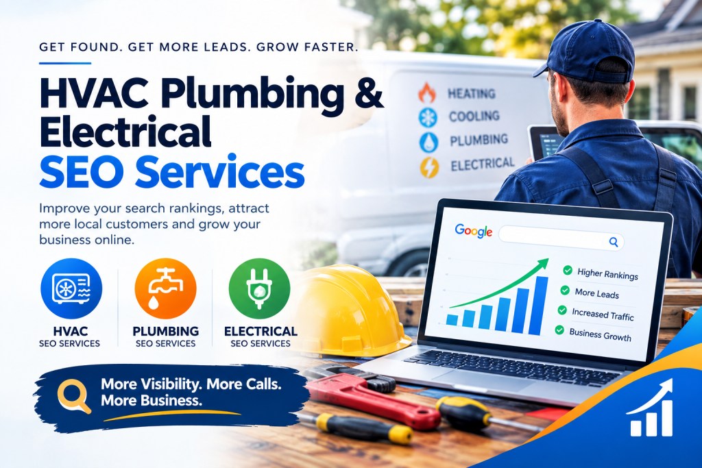 HVAC Plumbing and Electrical SEO Services